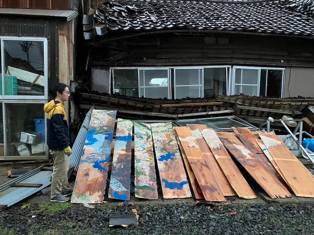 奥能登曼荼羅の救出作業