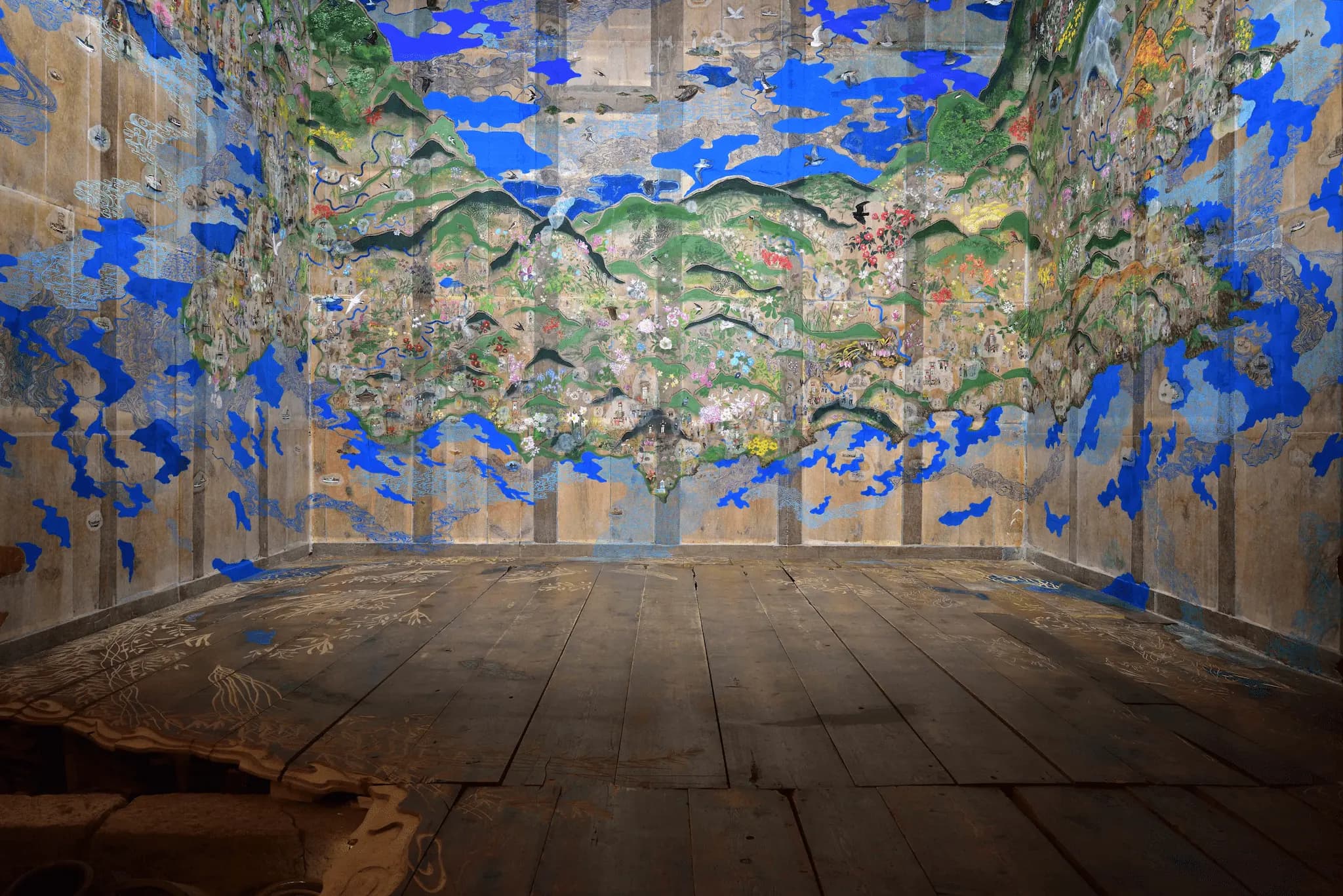 令和6年能登半島地震被災後の奥能登曼荼羅の様子